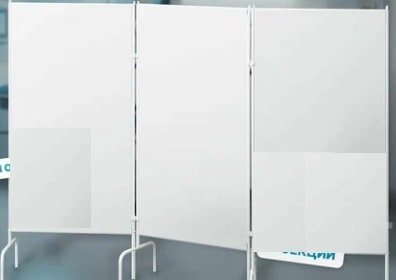 Ширма медицинская 3-х ств. без колес Ширма медицинская 3-х ств. без колес